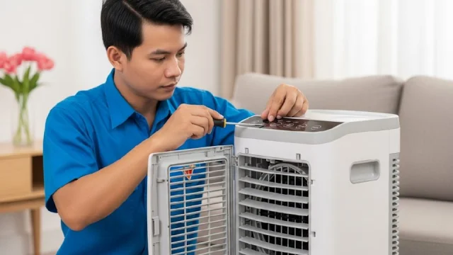 Hướng Dẫn Sửa Lỗi Quạt Điều Hoà Thường Gặp Tại Nhà: Từ A-Z Cho Người Không Chuyên