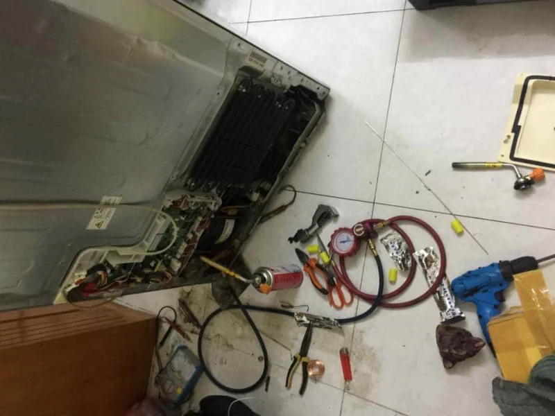 Bơm Ga Máy Lạnh Dương
