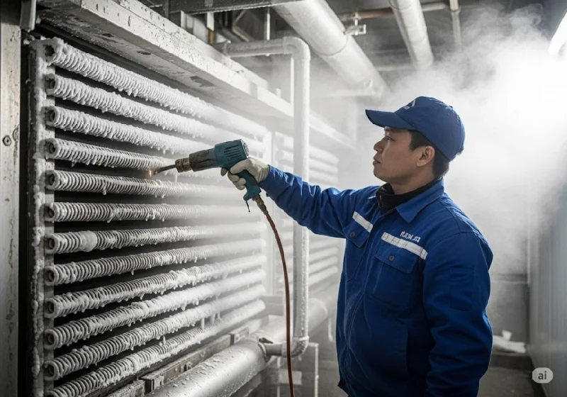 Kho lạnh bị đóng tuyết dày: Có nguy hiểm không? Nguyên nhân và cách xử lý