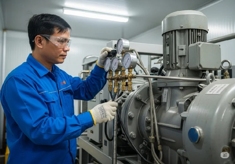 Sửa Kho Lạnh Bến Cát