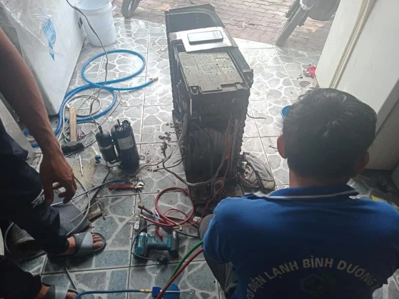 Tháo Lắp Di Dời Máy Lạnh Tân Uyên