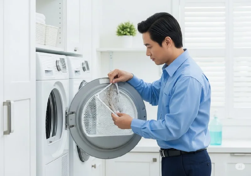 Máy Sấy Quần Áo Hỏng Vặt? Tự Sửa Ngay 6 Lỗi Phổ Biến Này Mà Chẳng Cần Gọi Thợ!