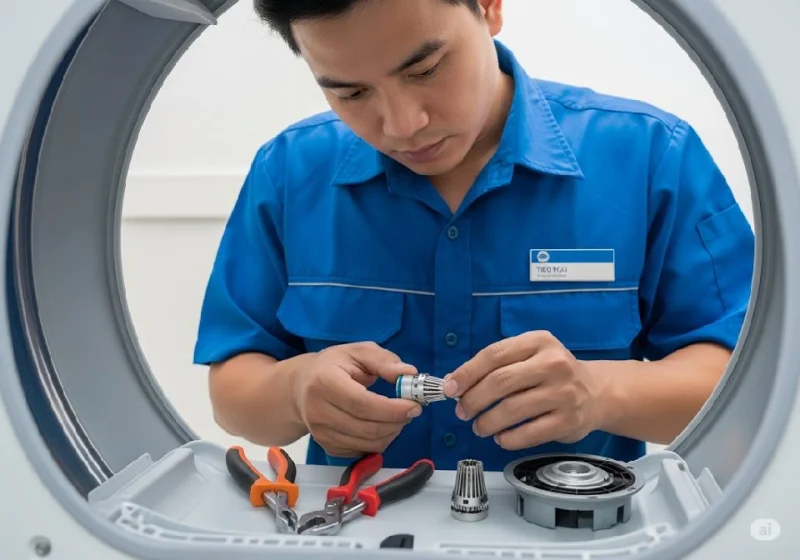 Máy Sấy Quần Áo Hỏng Vặt? Tự Sửa Ngay 6 Lỗi Phổ Biến Này Mà Chẳng Cần Gọi Thợ!