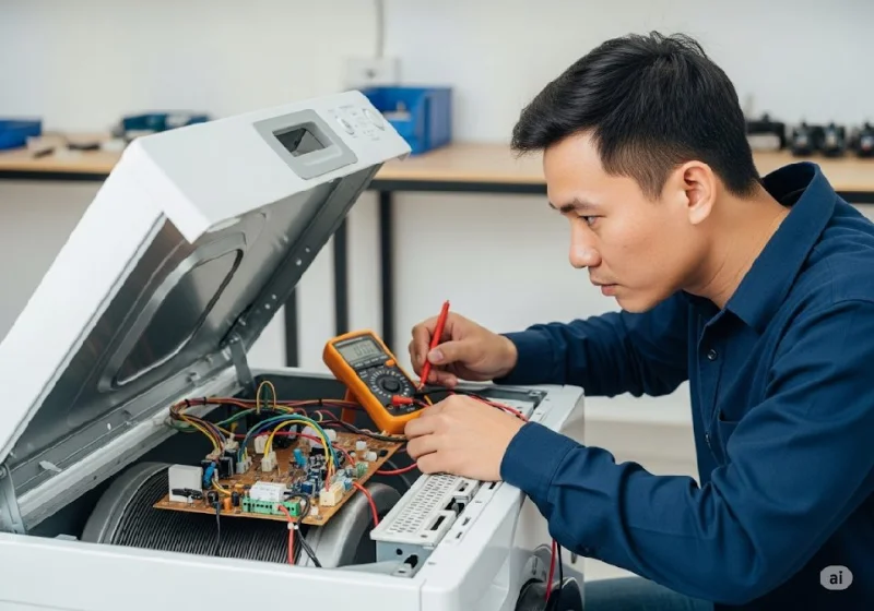 Máy Sấy Quần Áo Hỏng Vặt? Tự Sửa Ngay 6 Lỗi Phổ Biến Này Mà Chẳng Cần Gọi Thợ!