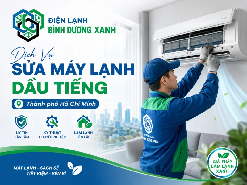 Sửa Máy Lạnh Dầu Tiếng
