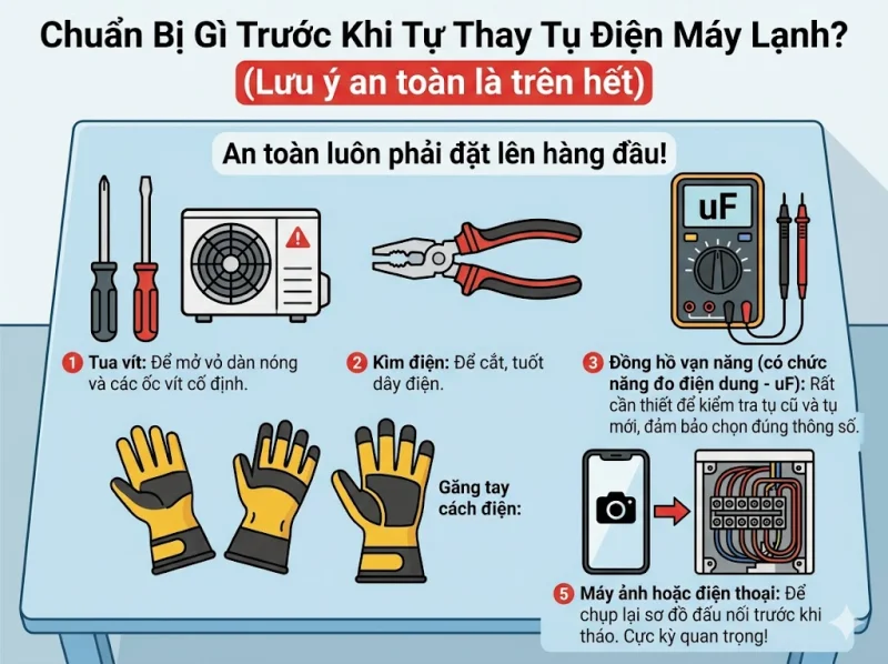 Cục K3 (Tụ Điện) Máy Lạnh Là Gì? Dấu Hiệu Hư Hỏng & Cách Tự Thay