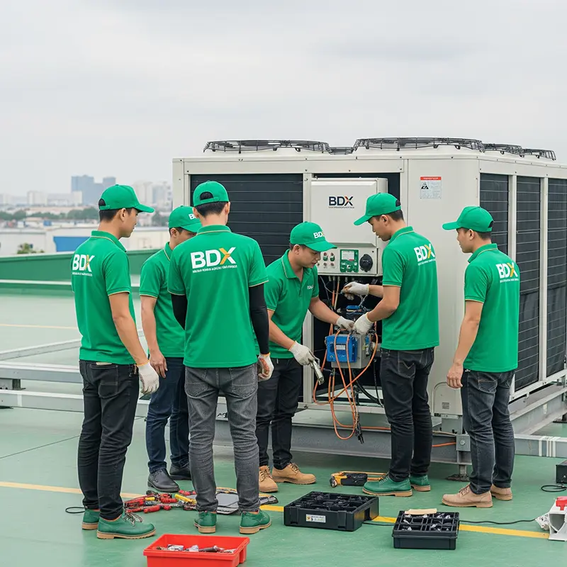 Cơ Điện Lạnh Bình Dương Xanh sửa chữa điện lạnh tại Bình Dương